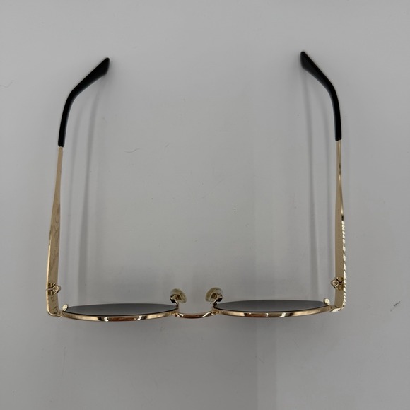 SOJOS Sunglasses Black Gold Frame Retro Oval UV Protection - Picture 4 of 8